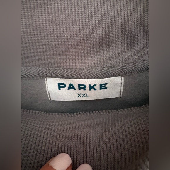 Tonal Parke Sweatshirt monochrome varsity in stone size XXL SOLD OUT color - Picture 7 of 7